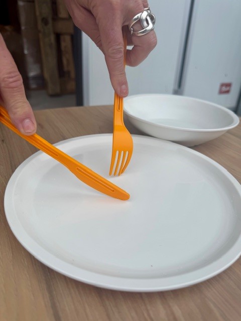 Arkisafe Orange Cutlery-7